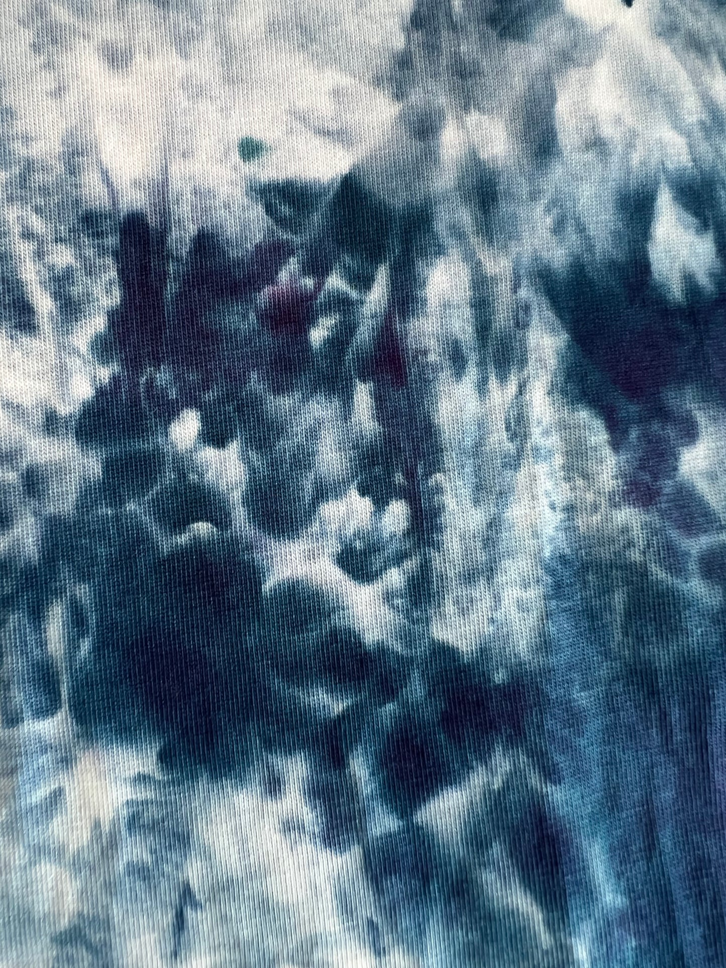 Blue Crystal Ice Tie Dye T-Shirt