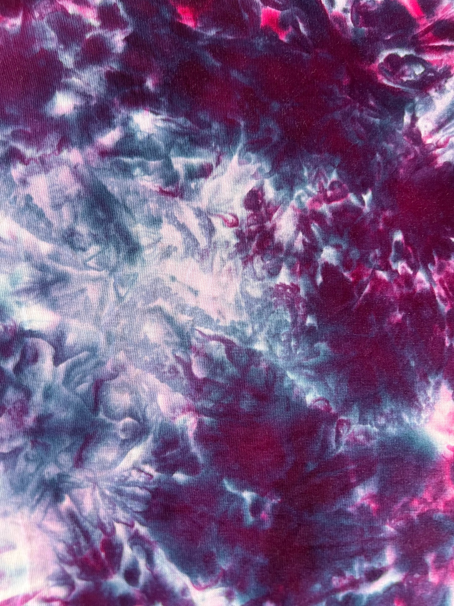 Purple Crystal Ice Tie Dye T-Shirt